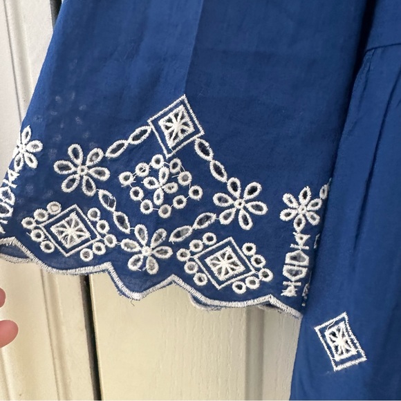 Soft Surroundings Shona Embroidered Top 2X - Picture 4 of 12